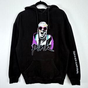 P!NK Summer Carnival 2023 Tour Hoodie Size Medium Pullover Pink Singer Concert
